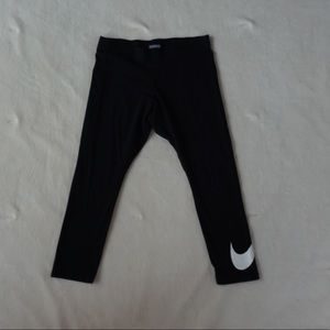 Nike Black Logo Leggings